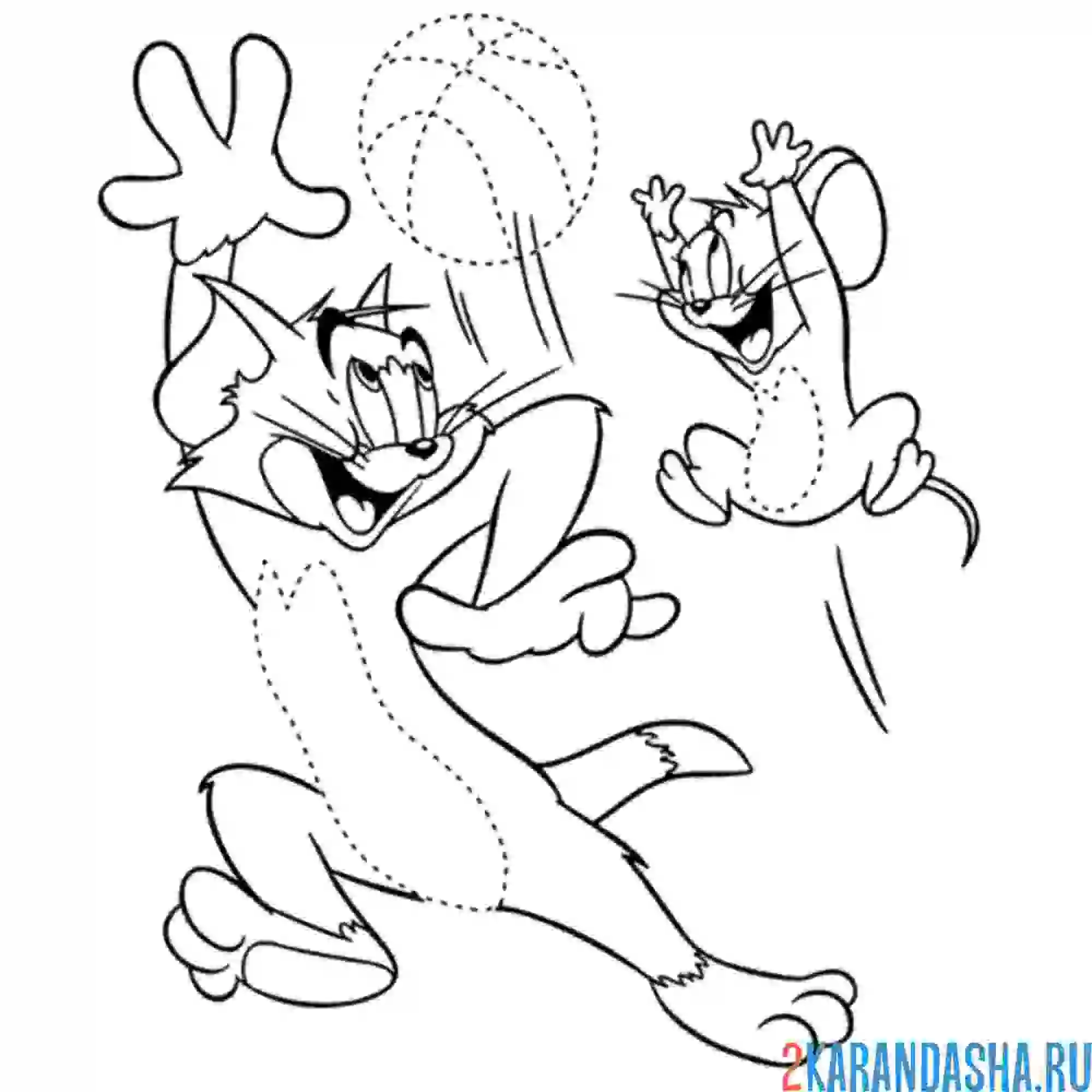 Tom and Jerry Coloring