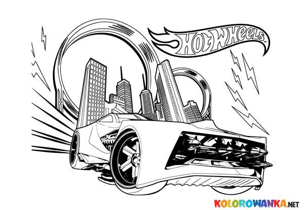 Раскраска hot Wheels монстр трак