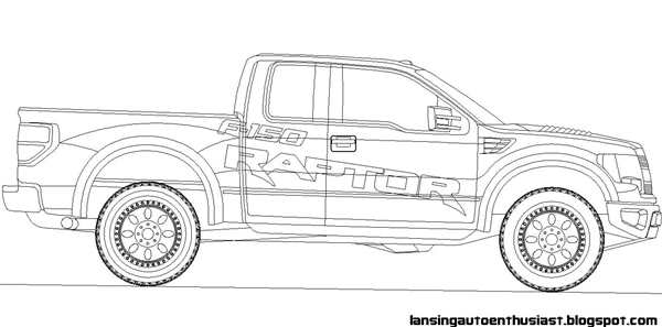 Раскраска Джипа Ford Bronco Веселье в Красках