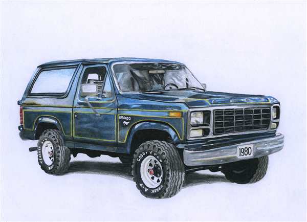 Ford Bronco 2021 Blueprint