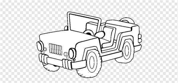 Jeep Wrangler 2018 чертёж