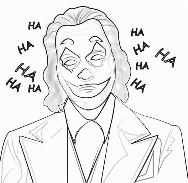 Джокер рисунок