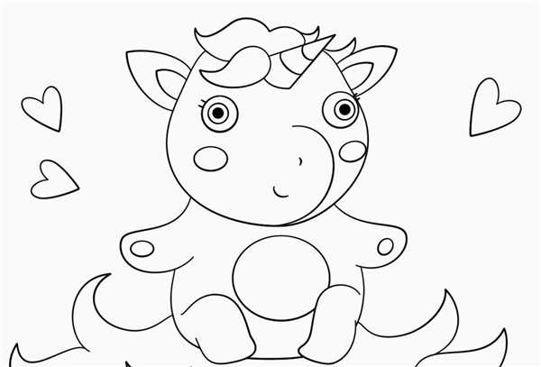 Раскраска Единорожка в ХэллоуинCreativeFun