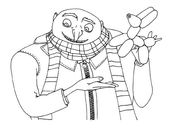 Раскраска ЭллиотCreative Fun for Kids