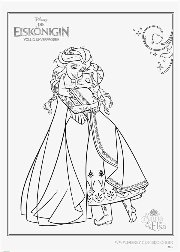 Раскраска Anna Elsa