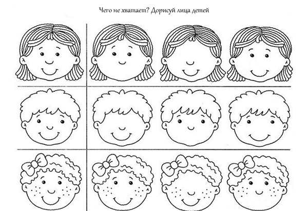 Пиктограммы эмоциональных состояний