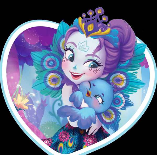 Раскраски для девочек Enchantimals