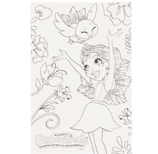 Enchantimals раскраска