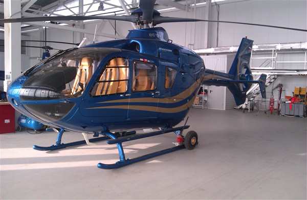 Раскраска Eurocopter ES135 Веселые Активности для Детей и