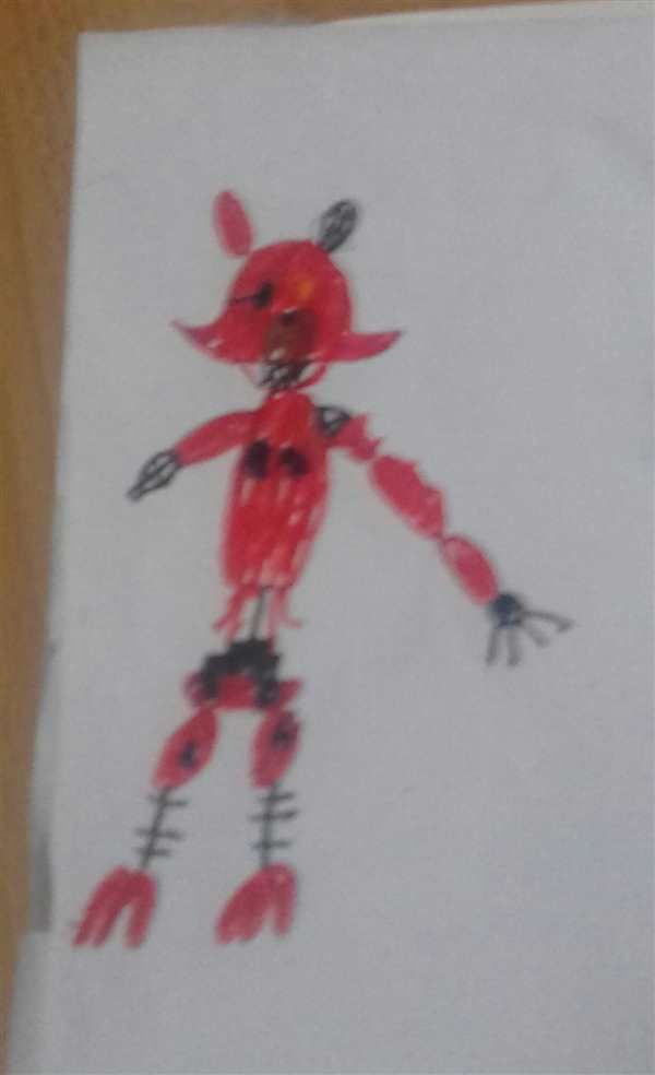 FNAF Phantom Foxy