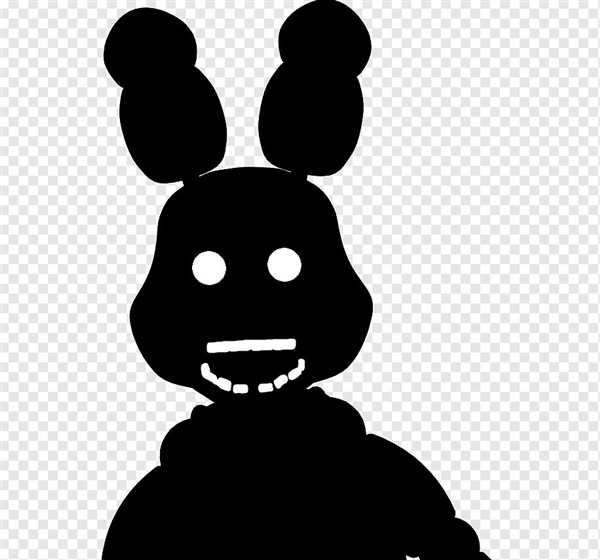 Раскраска Фантома Бонни из FNaF Начни Волшебное Искусство