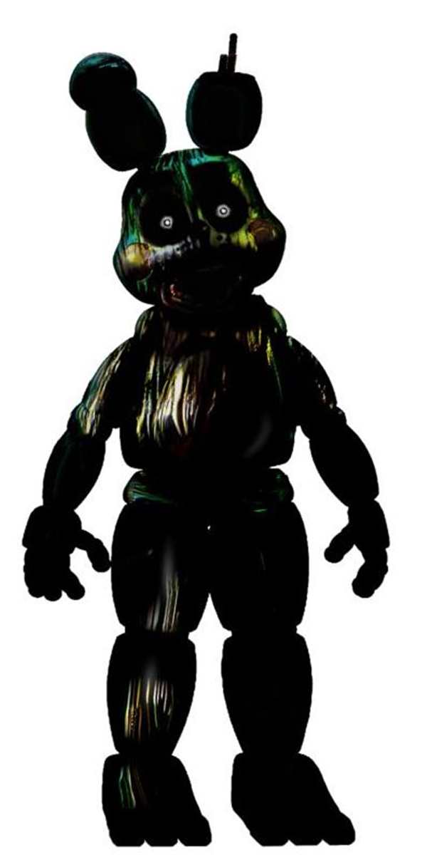 Раскраска Фантома Бонни из FNaF Начни Волшебное Искусство