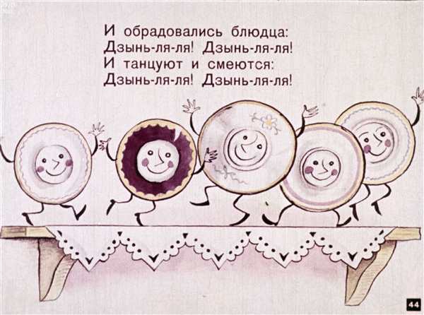 Чуковский Федорино горе раскраска
