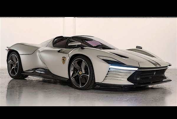 Раскраска Феррари Daytona SP3 Сыграй с цветами