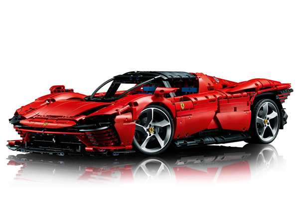 Раскраска Феррари Daytona SP3 Сыграй с цветами