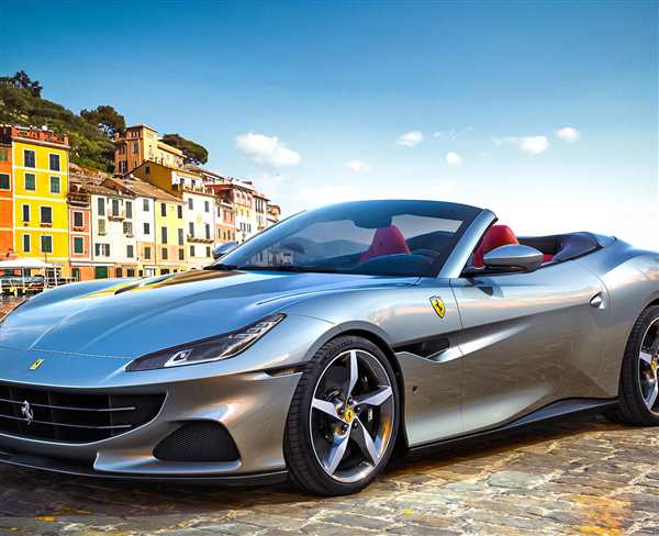 Раскраска Феррари Portofino M Пикантные Времена на Рaced