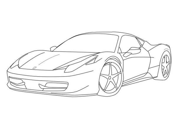 Автомобиль рисунок
