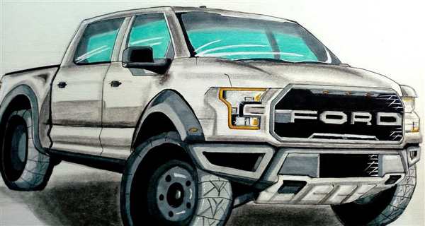 Ford f150 Raptor раскраска