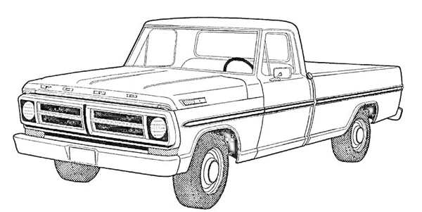 Ford f150 Raptor раскраска