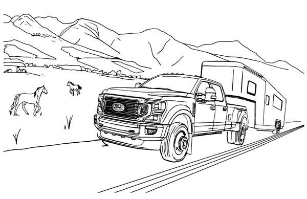 Ford f150 Raptor чертеж