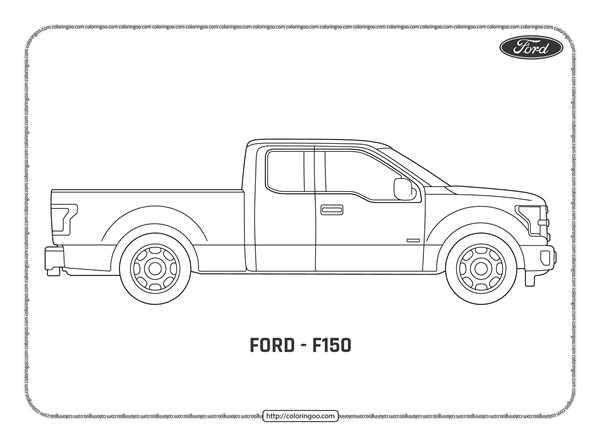 Ford f150 Raptor чертеж