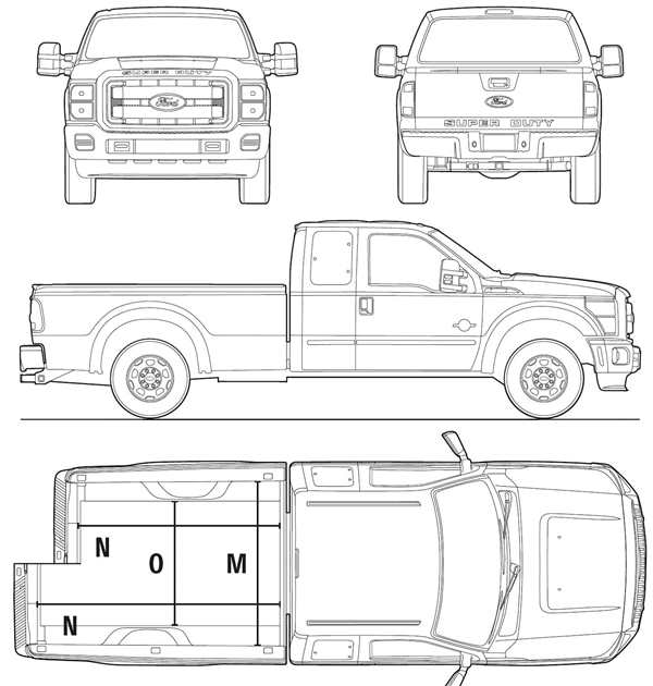Ford Raptor 2020 Blueprint