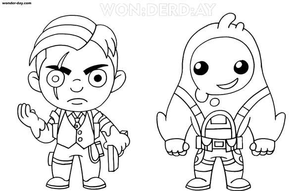 Рисунки Fortnite