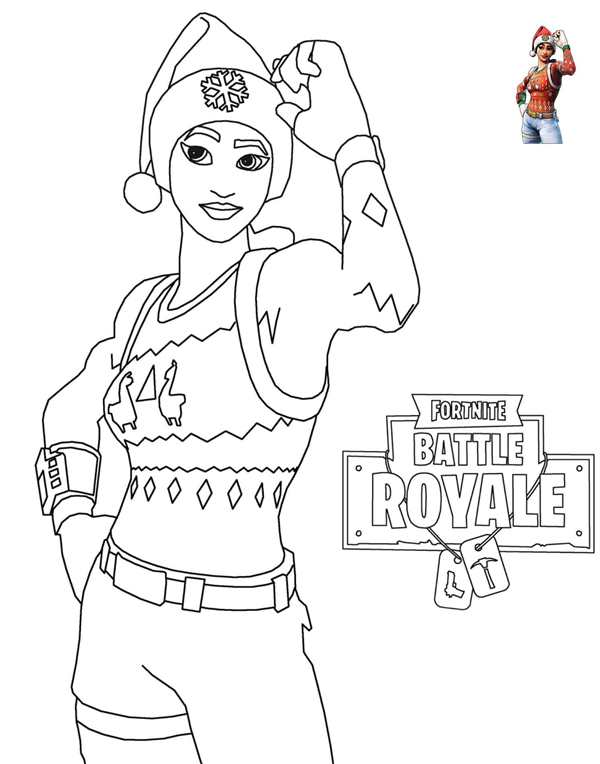 Раскраски из Fortnite