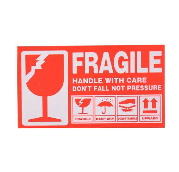 Special handling fragile трафарет