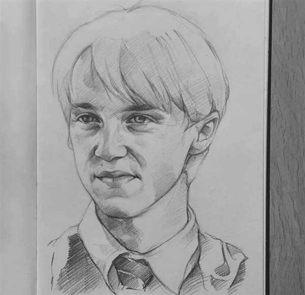 Раскраска Гарри Поттер Драко Малфой