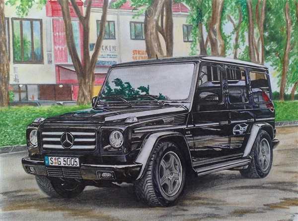 Раскраска Гелендвагена G63 AMG Создай Мировую Переделку