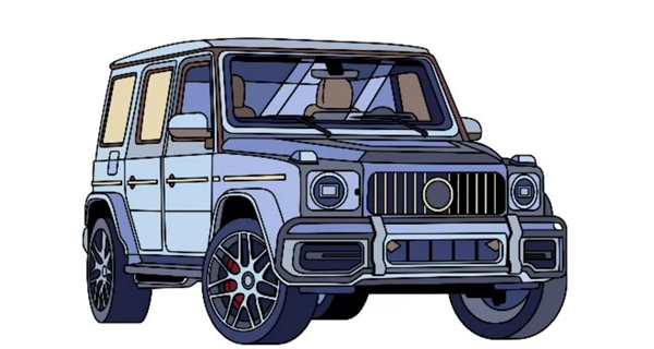 Мерседес Бенц g63 чертежи