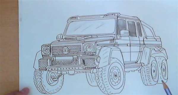 Раскраска Гелендвагена G63 AMG Создай Мировую Переделку