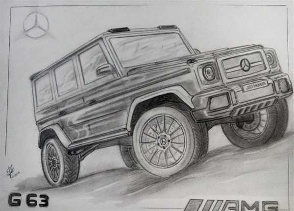 Раскраска Гелендвагена G63 AMG Создай Мировую Переделку