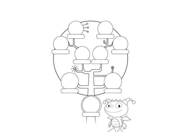Henry Hugglemonster раскраска