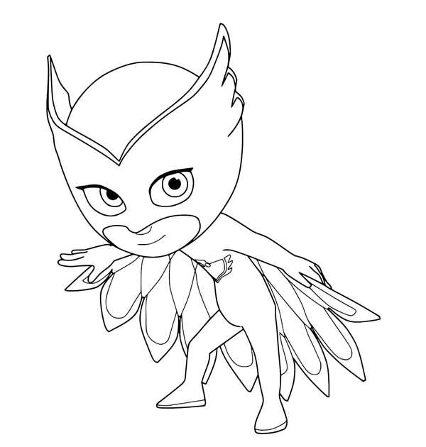 PJ Masks раскраски Гекко
