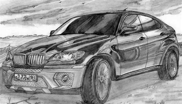 Рисунки БМВ Икс 6