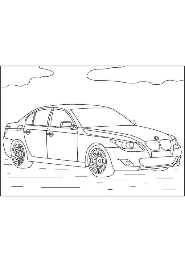 Раскраска BMW