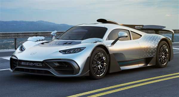 Раскраска Гиперкара Мерcedes AMG ONE
