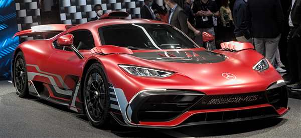Раскраска Гиперкара Мерcedes AMG ONE
