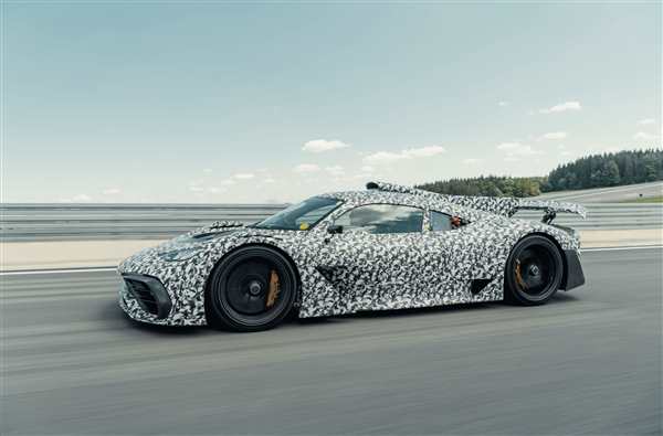 Раскраска Гиперкара Мерcedes AMG ONE