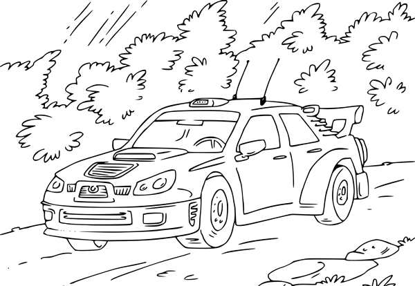 Раскраска. Гоночные автомобили