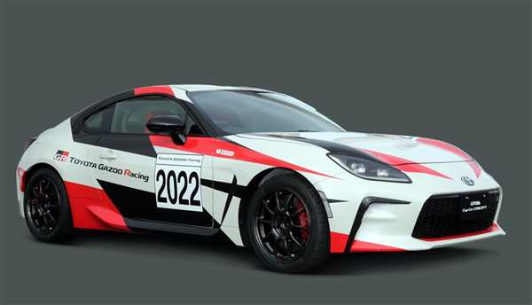 Раскраска Гоночная Toyota Gazoo Racing
