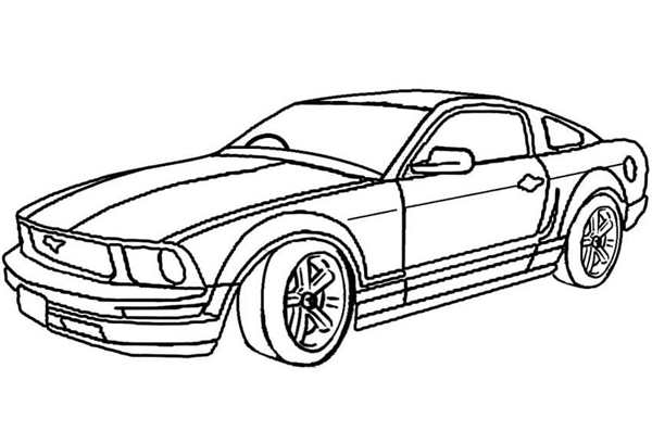 Ford Mustang Hoonicorn чертеж