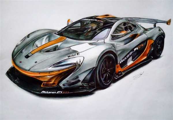 MCLAREN 720s чертежи