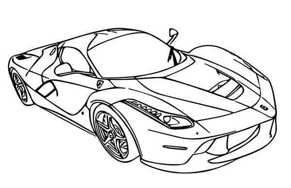 Макларен 720s чертеж