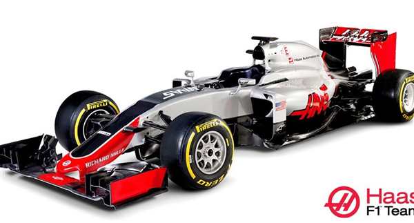 Раскраска гоночного бида Haas VF22 Цвета и детали