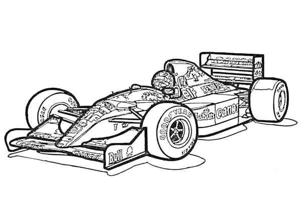 Раскраска гоночного бида Haas VF22 Цвета и детали