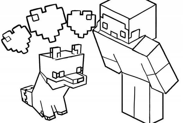 Раскраска Города Minecraft Своя Чудесная Вселенная
