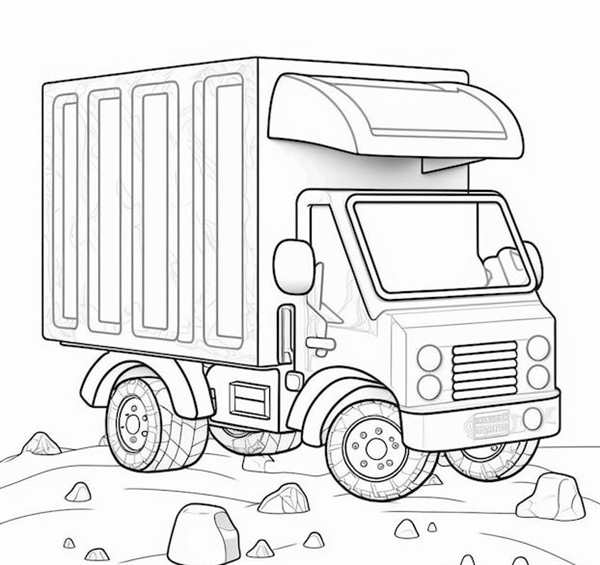 Машина с елкой трафарет